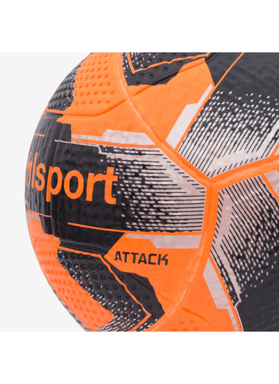 Bola de Futebol Campo Uhlsport Attack - Laranja e Preto 3