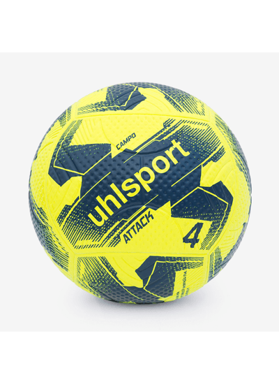 Bola de Futebol Campo Uhlsport Attack Infantil - Amarelo e Marinho 3