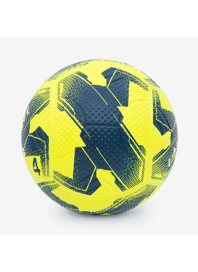 Bola de Futebol Campo Uhlsport Attack Infantil - Amarelo e Marinho 5