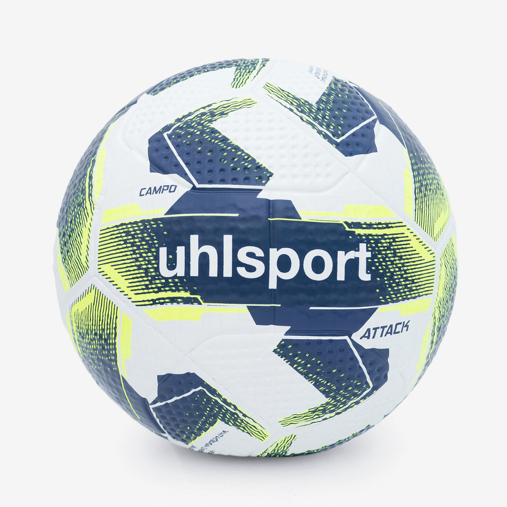 Bola Futebol Society Uhlsport Match R1 Oficial Amarelo / Marinho