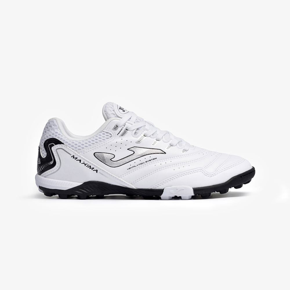 Chuteira de Society Joma Maxima Masculina Branco