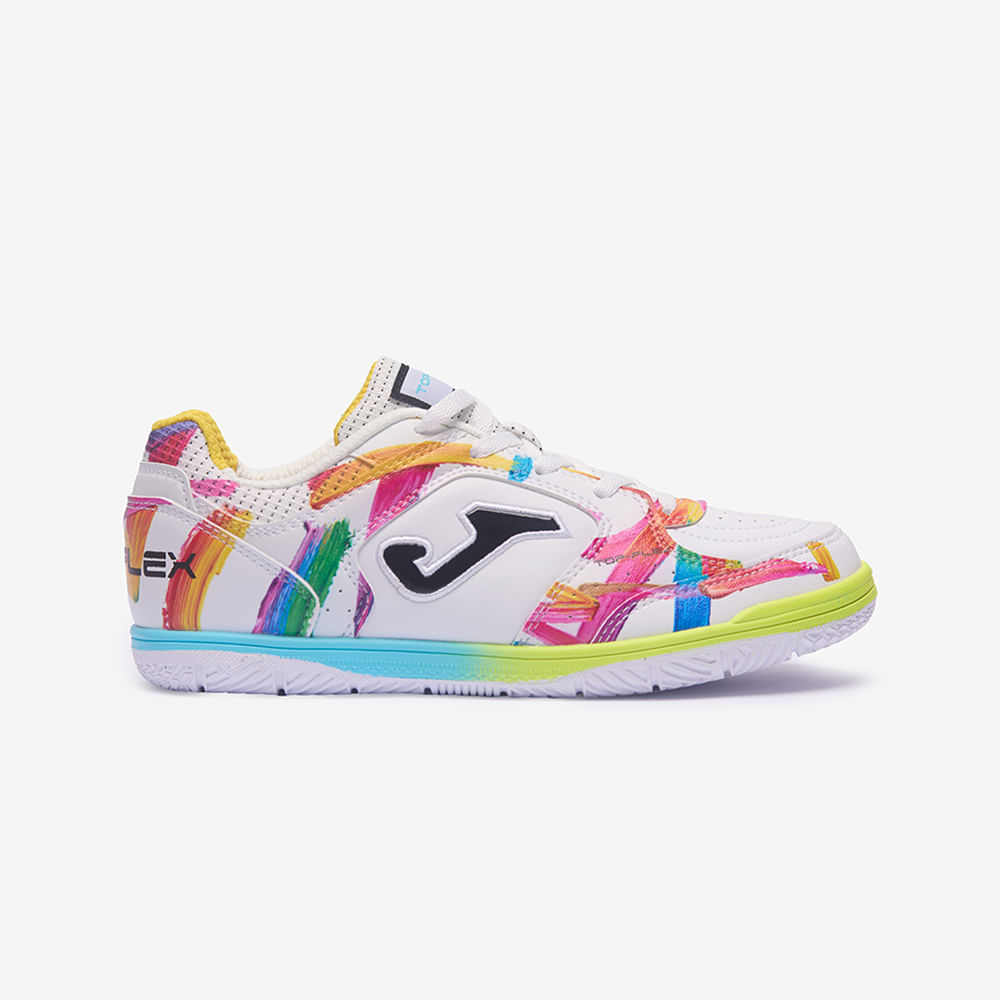 Chuteira de Futsal Joma Top Flex Graffiti Infantil Unissex