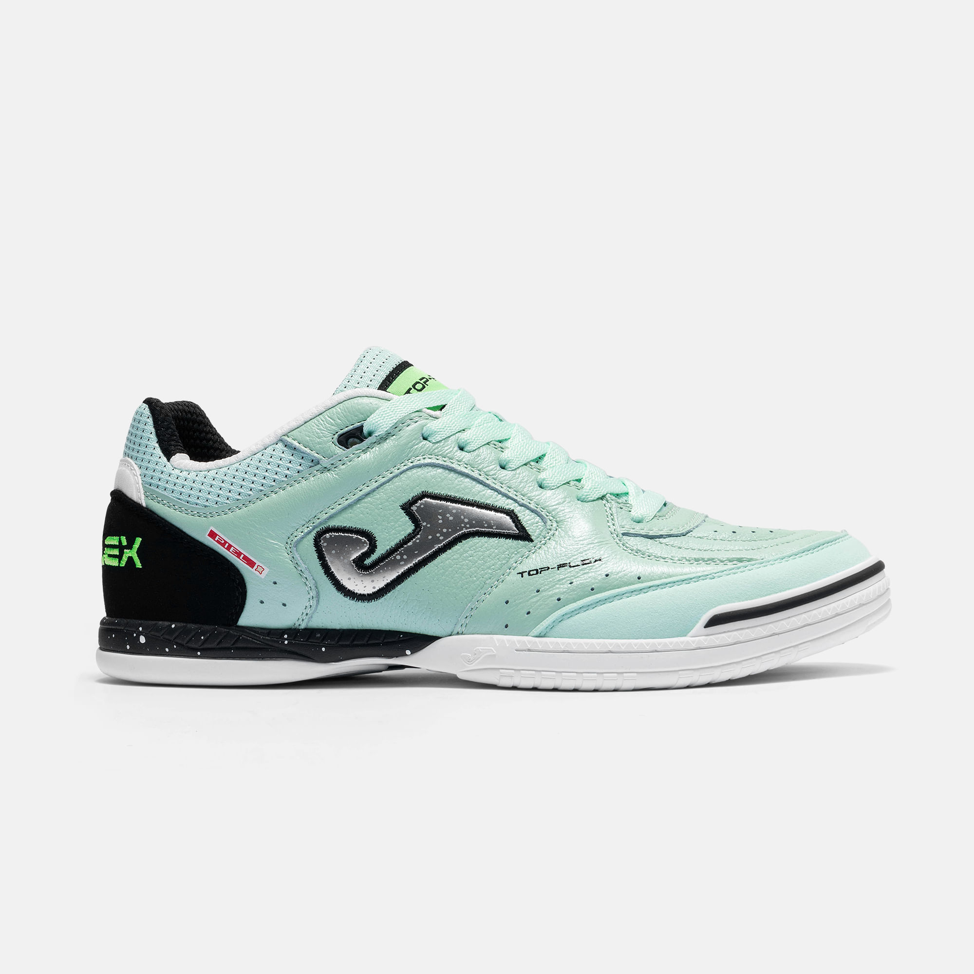 Chuteira de Futsal Joma Top Flex Masculina Verde e Branca