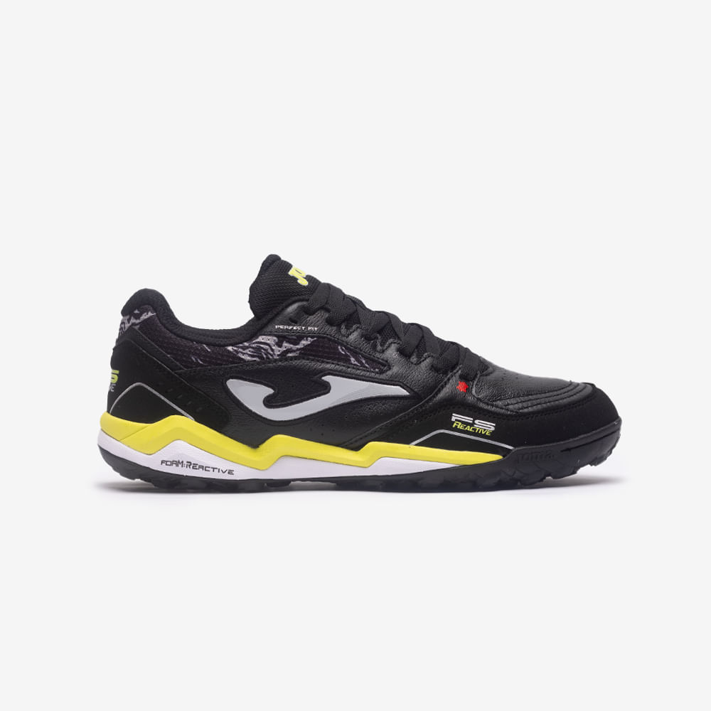 Chuteira de Society Joma Fs Reactive Masculino Preto e Verde