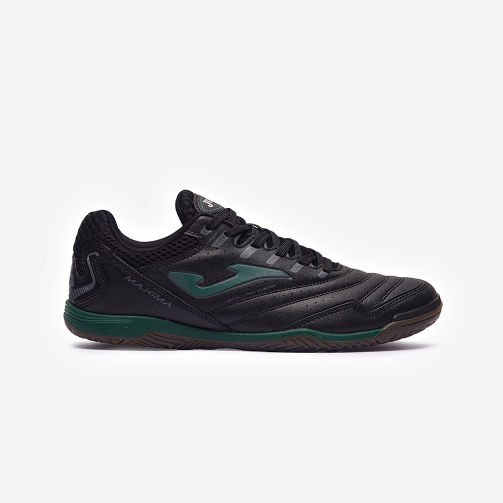 Chuteira de Futsal Joma Maxima Masculina - Preto e Verde
