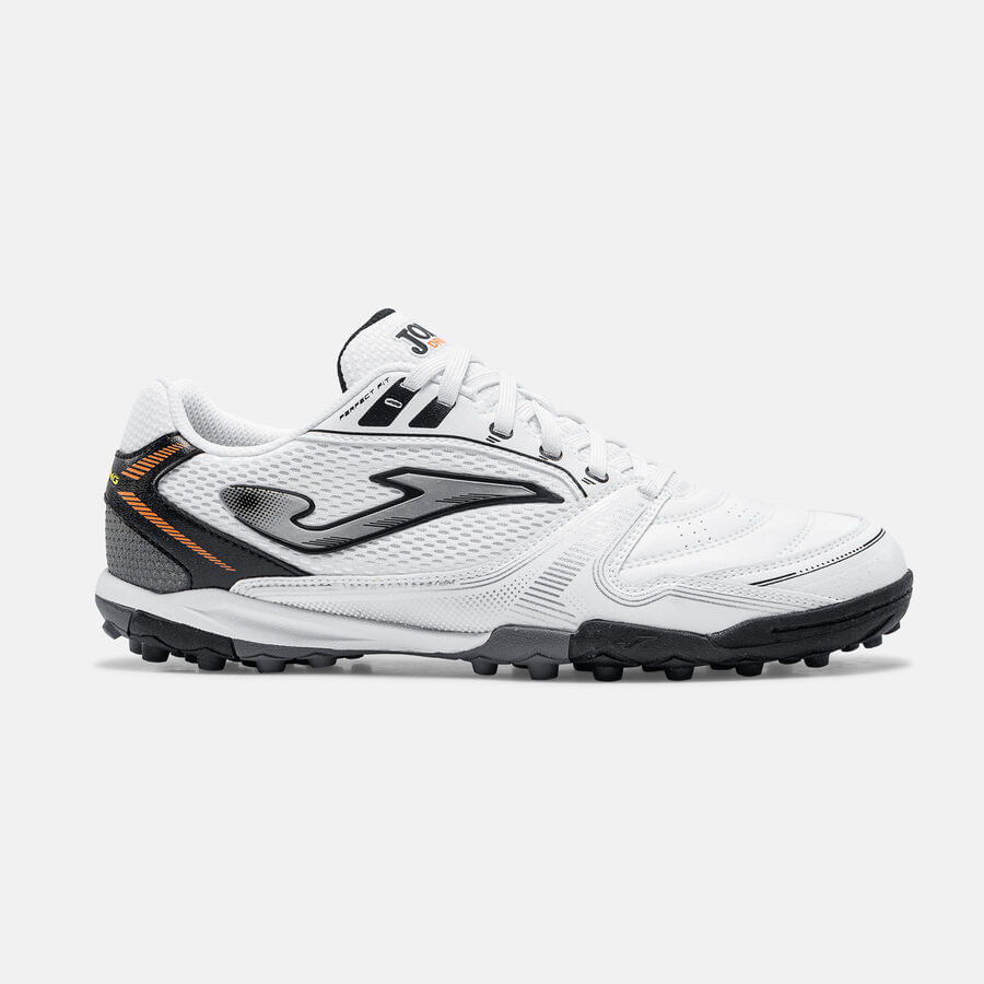 Chuteira de Society Joma Dribling Masculina - Branco e Cinza